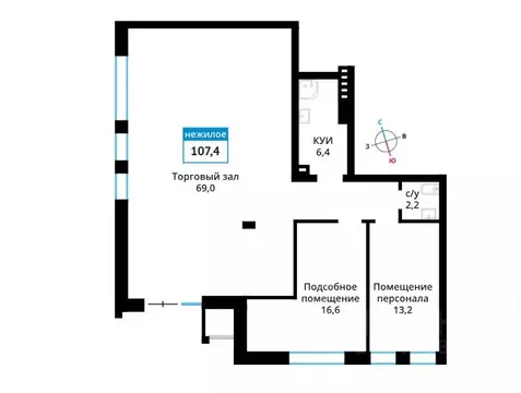 Помещение свободного назначения в Московская область, Красногорск ...