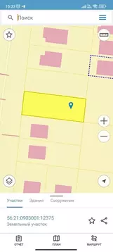 Участок в Оренбургская область, Оренбургский район, Ивановский ...