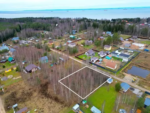 Участок в Ленинградская область, Ломоносовский район, Лебяженское ...