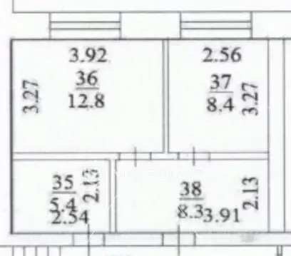 1-к кв. Архангельская область, Архангельск ул. Урицкого, 70 (35.0 м)