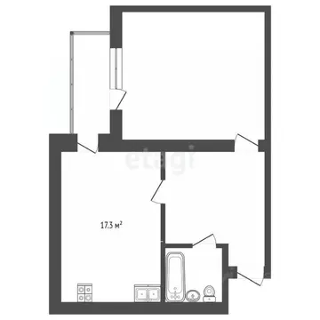 1-к кв. Вологодская область, Вологда ул. Герцена, 98 (54.7 м)