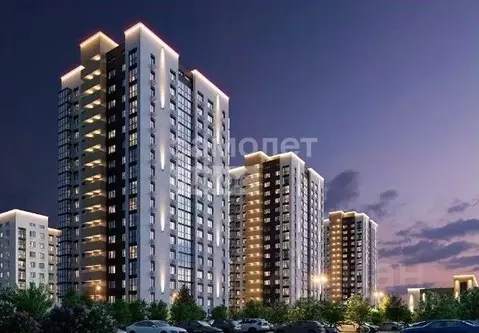 2-к кв. Омская область, Омск ул. Завертяева, 1 (53.45 м)