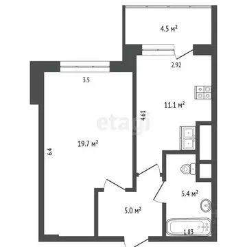 1-к кв. Московская область, Химки Сходня мкр, Первомайская ул., 59 ...