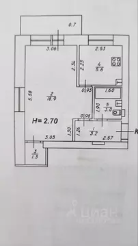 1-к кв. Тверская область, Тверь ул. Фадеева, 14 (32.7 м)