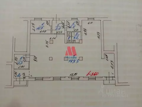 Помещение свободного назначения в Ярославская область, Ярославль ул. ...