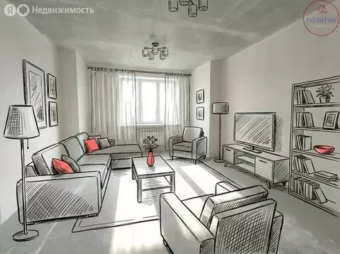 3-комнатная квартира: Ярославль, Красноборская улица, 38к3 (88.8 м)