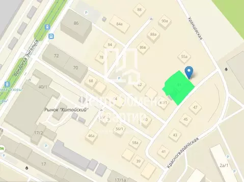 Участок в Иркутская область, Иркутск Красногвардейская ул. (3.4 сот.)