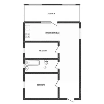 Дом в Башкортостан, Уфа городской округ, с. Нагаево, 29-й кв-л  (80 м)