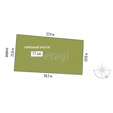 Участок в Тюменская область, Тюмень Лаванда садовое товарищество, ул. ...