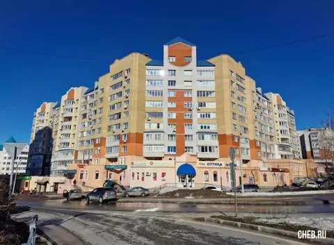 1-к кв. Чувашия, Чебоксары просп. Максима Горького, 38/2 (50.2 м)
