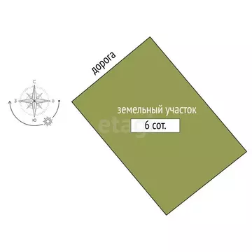 Участок в Ялуторовск, Юбилейная улица (6 м)