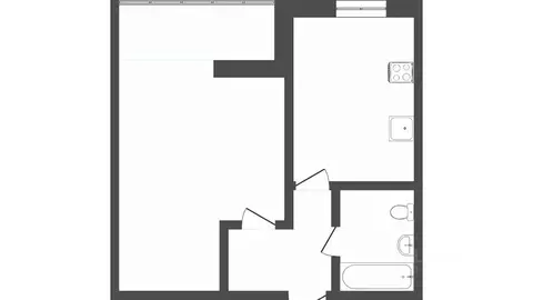 1-к кв. Тюменская область, Тюмень ул. Щорса, 2 (36.0 м)