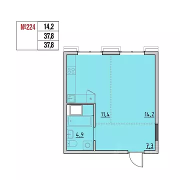 1-к кв. Иркутская область, Иркутский муниципальный округ, Маркова рп, ...