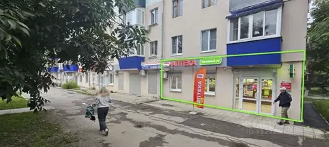 Торговая площадь в Самарская область, Новокуйбышевск ул. Миронова, 21 ...
