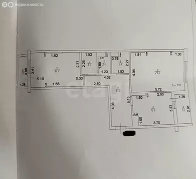 2-комнатная квартира: Казань, Чистопольская улица, 88 (75.3 м)