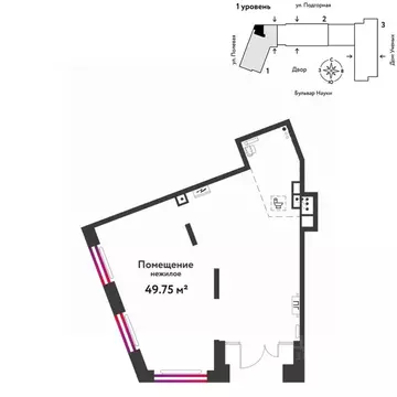 Торговая площадь в Тюменская область, Тюмень Подгорная ул., 73 (50 м)