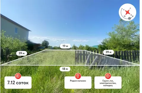 Участок в Курганская область, Курган Западное садовое товарищество, 72 ...