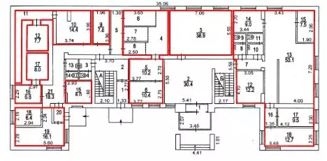 Офис в Москва ул. Коновалова, 14 (390 м)