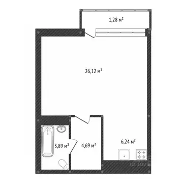 Студия Башкортостан, Уфа ул. Софьи Перовской, 22 (42.85 м)