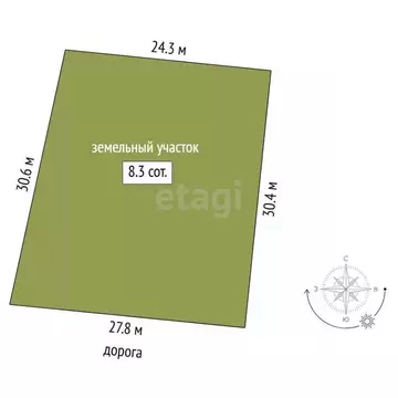 Участок в Тюменская область, Тюмень Славянский двор кп,  (8.26 сот.)