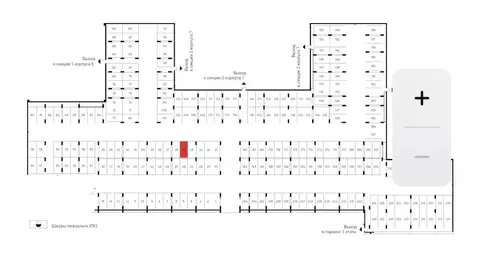 Гараж в Москва Барклая 6 жилой комплекс, к7 (14 м)