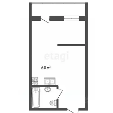 Студия Ростовская область, Ростов-на-Дону просп. Ленина, 46/2 (29.0 м)