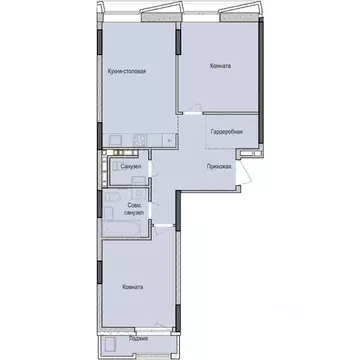 2-к кв. Татарстан, Казань Седьмое Небо жилрайон, Унай жилой комплекс ...