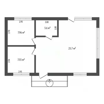 Дом в Тюменская область, Нижнетавдинский муниципальный округ, Фортуна ...