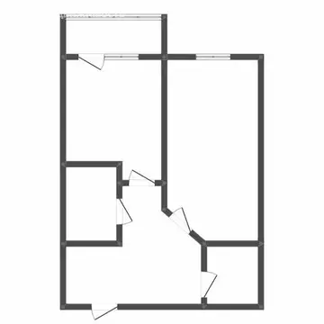 1-комнатная квартира: Благовещенск, Студенческая улица, 21 (40.2 м)