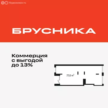 Помещение свободного назначения (77.1 м)