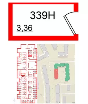 Гараж в Санкт-Петербург пос. Стрельна, просп. Буденного, 20к1 (3 м)