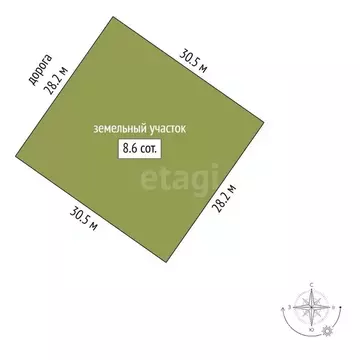 Участок в Москва Шишкино Парк кп, 101 (8.61 сот.)