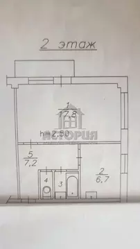 1-к кв. Красноярский край, Красноярск просп. Металлургов, 1Б (35.1 м)