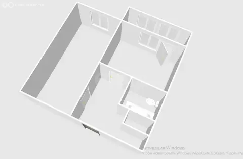 1-комнатная квартира: Углегорск, Свободная улица, 44 (33 м)