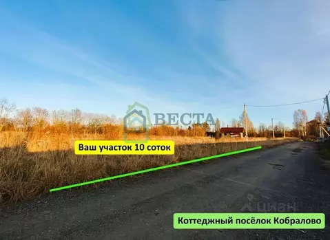 Участок в Ленинградская область, Гатчинский муниципальный округ, пос. ...