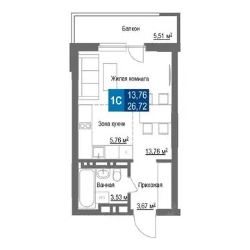 Студия Новосибирская область, Новосибирск Светлановская ул., 52/4 ...