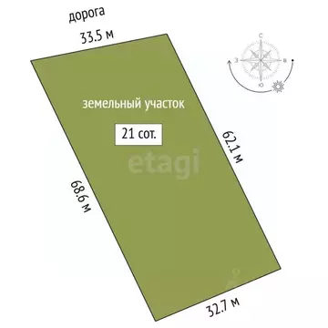 Участок в Свердловская область, Слободо-Туринский район, ...