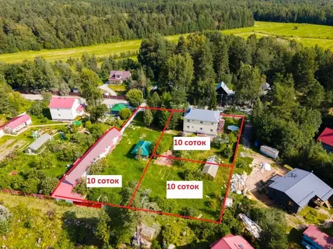 Дом в Ленинградская область, Выборгский район, Полянское с/пос, пос. ...