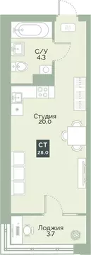 Студия Курганская область, Курган Заозерный жилрайон, Районы-Кварталы ...