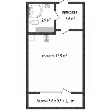 Студия Краснодарский край, Краснодар ул. Летчика Позднякова, 2к17 ...