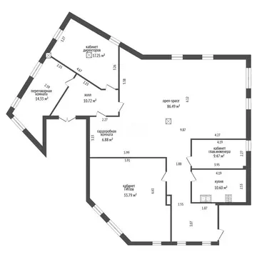 Помещение свободного назначения (234.8 м)