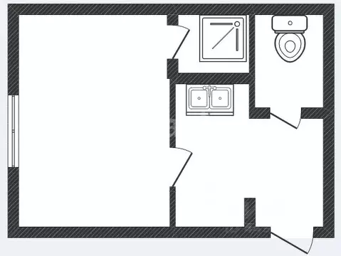 1-к кв. Смоленская область, Смоленск просп. Строителей, 4к2 (18.5 м)