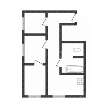 3-к кв. Алтайский край, Бийск пер. Прямой, 53 (54.0 м)