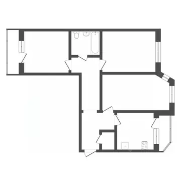 3-к кв. Тюменская область, Тюмень ул. Энергетиков, 53к3 (96.5 м)