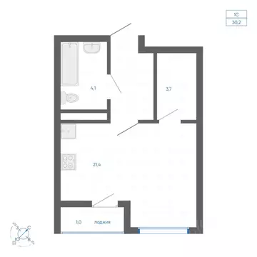 Студия Свердловская область, Екатеринбург ул. Вильгельма де Геннина, ...