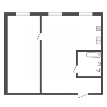 2-к кв. Башкортостан, Салават Уфимская ул., 74 (41.4 м)