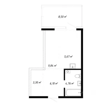 1-к кв. Иркутская область, Иркутск Правобережный округ, Кино жилой ...