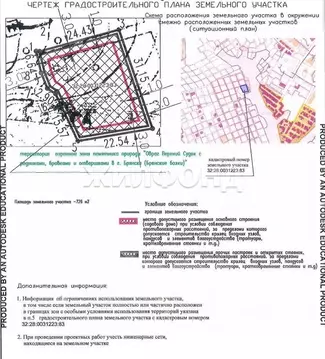 Участок в Брянская область, Брянск Имени Мичурина садоводческое ...