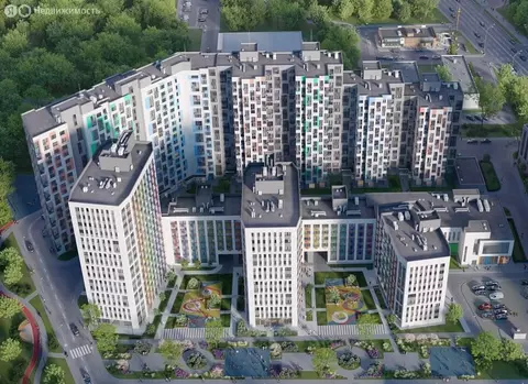 1-комнатная квартира: Химки, жилой комплекс Планерный квартал (43.94 ...