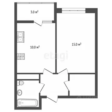 1-к кв. Краснодарский край, Анапа ул. Ленина, 180Ак11 (33.0 м)